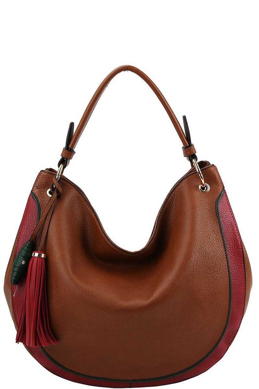 tassel hobo bag